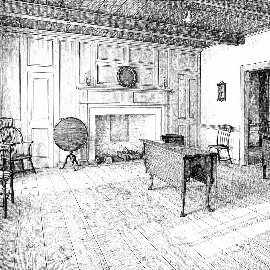 1733. Deed in Freehold, NJ. Archibald Craig & Jacob Zutvan