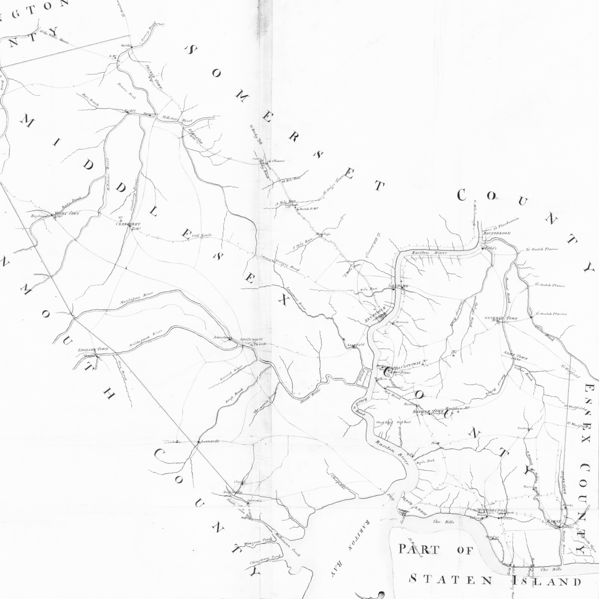 1757. Deed in Middlesex County, NJ. Lewis Forman