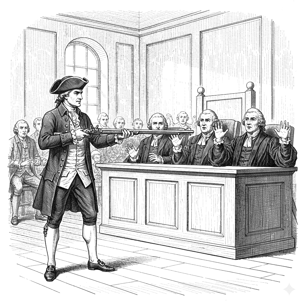 1701. Samuel Forman takes Governor & Other Officials Prisoner