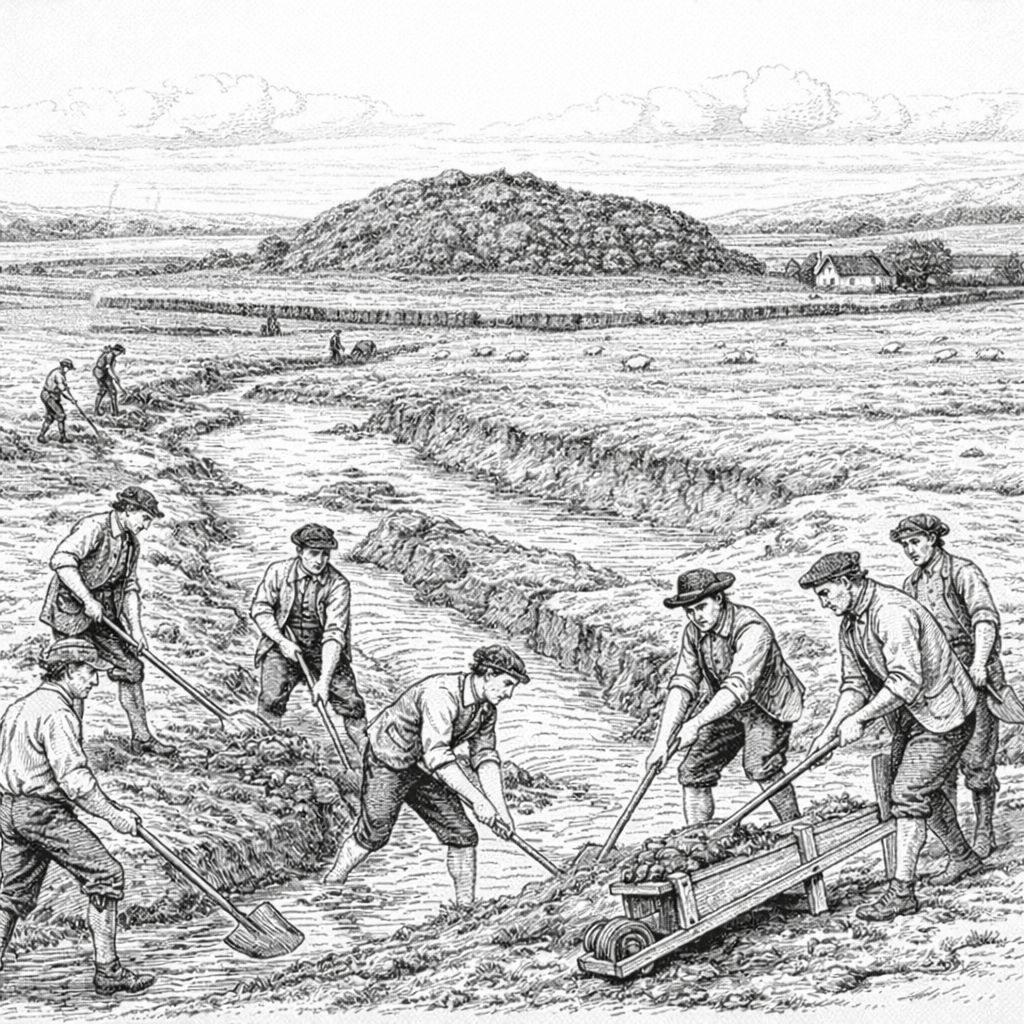 1832-1837. William O’Mullan’s Farm at ‘Lake’ Hamilton