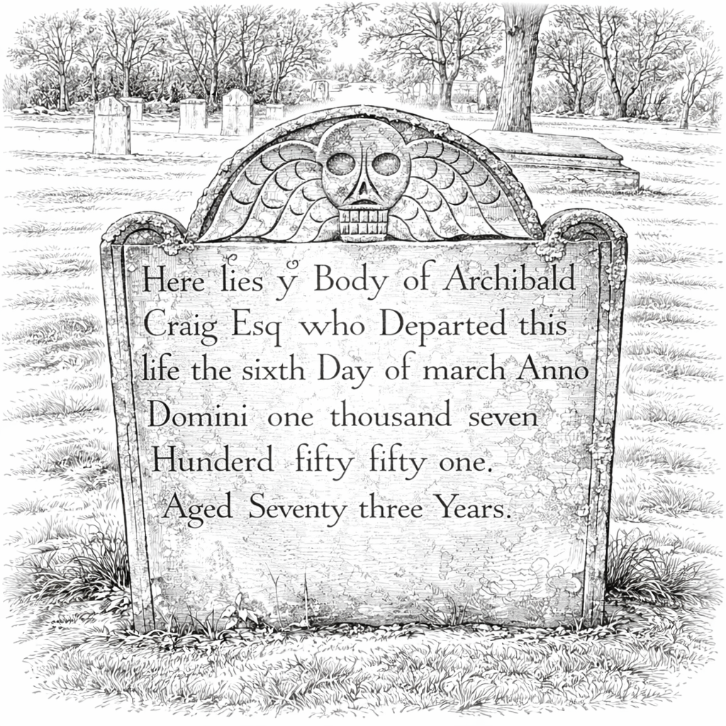 1717. Deed in Freehold, NJ. Archibald Craig & John Craig